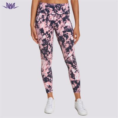 China 2022 new arrival breathable eation reused lift butt fitness workout pants high elastic sublimation printing yoga leggings for woman for sale