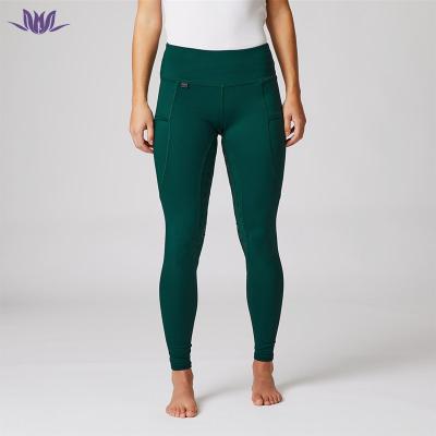 China Eation Breathable 2022 Customized Recycling Tight Breeches Silicone Manufacturer Horse Riding Legging With Pouch for sale