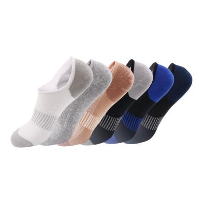 China low price men women cotton business logo custom calcetines breathable low cut charcoal ankle socks meias sporty anti-slip for sale