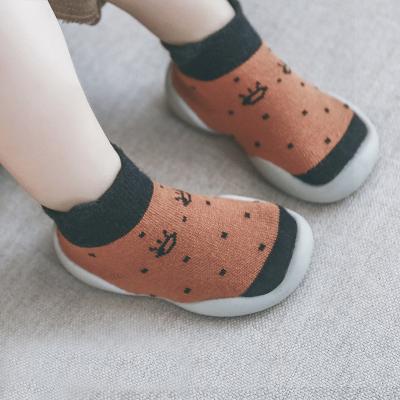 China Custom Baby Socks Summer Spring Cotton Cartoon Anti Slip Floor Toddler Kids Socks Shoes Custom Breathable Rubber Wholesale Baby Non Slip for sale