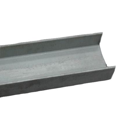 China Construction metal building steel u channel/steel flange parallel channel/steel channel sections weight for sale