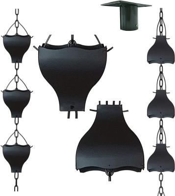 China Drainage 260 cm rain chain suitable for gutters with adapter suitable for gutters with adapter for sale