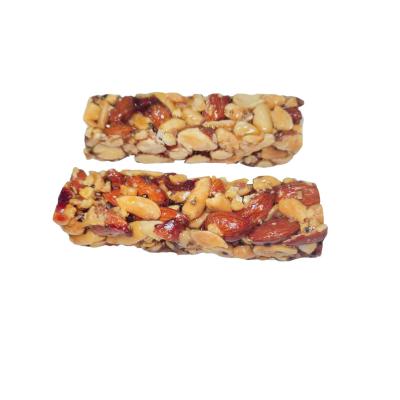 China Natural healthy high protein sugar free almonds, cashews, raisins cooking bar for sale