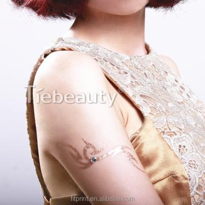 China temporary body skin jewelry glitter tattoo sticker gody skin jewelry temporary decoration for sale