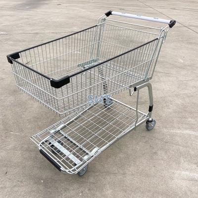 China Heavy Duty Logistic Cash And Tools Warehouse Platform Trolley Carry Trolley for sale