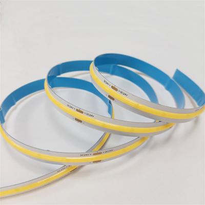 China Hotel dc 24v 480led cob light strip 8mm no dots 5cm white cob light 4000k cutoff sftrip sftrip for sale