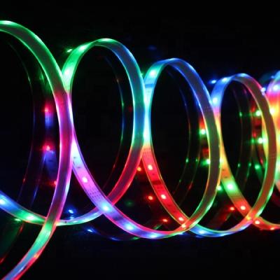 China LANDSCAPE LANDSCAPE Led Lights Strip RGB 12V 5050 WS2812 WS2812b SK6812 Pixel Digital RGB Color Dream LED Strip Accessible for sale