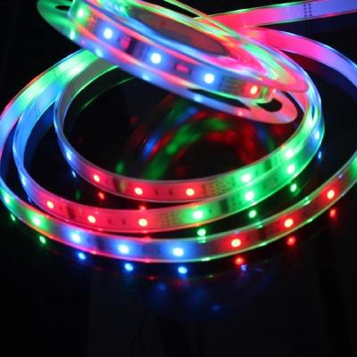 China LANDSCAPE LANDSCAPE Strip Led Accessible RGB 5050 5V WS2812 Pixel Digital RGB Color LED Dream Strip for sale