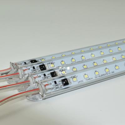 China Hotel hotel led bar light 2835 SMD strip 12v 24v ip65 waterproof with aluminum profile housing led bar lights for sale