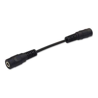 China Industrial / CCTV /Computer / Medical Installation DC Power Cable 3.5 1.35 Female To Female Jack DC Plug Cable for sale