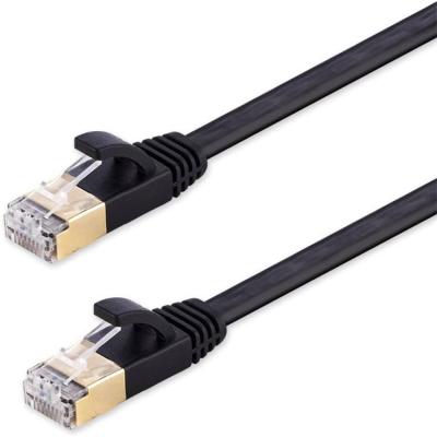 China One Conductor Heavy Duty Cat 7 Networking Cord Patch Pure Copper Cable RJ45 One Ethernet Cable for sale