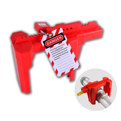 China ABS Adjustable Prinzing Ball Valve Safety Lockout Tagout Device For Valve Handle for sale