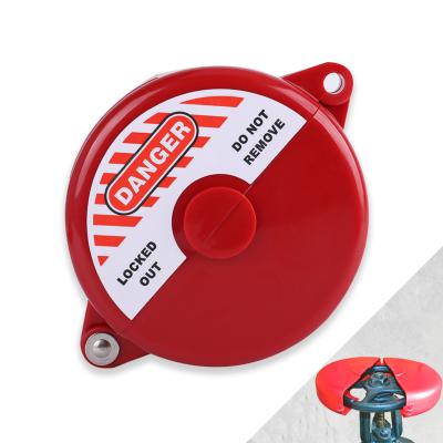 China ABS Gate Valve Safety Lockout Devices For Valve Handwheel Lock 64mm-127mm for sale