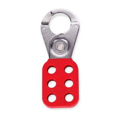 China Lock 420 1in (25mm) Steel Key Jaw Release Standard Steel Safety Lockout Hasp for sale