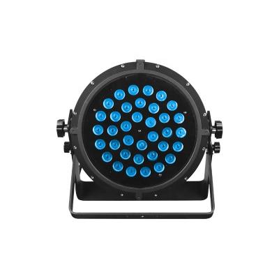 China 0-25Hz High Speed ​​LED Shutter/Strobe Effect With Variable Speed ​​Par Lights Led 36*10w 4in1 RGBW Slim Led Stage Par Can Light for sale