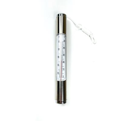 China Hot Tub/Swimming Pool Spa/Swimming Pool Chrome Plated Metal Thermometer For Swimming Pool Float Thermometer for sale