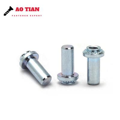 China Heavy Industry Factory Supply Self Folding Nut Stainless Steel M3 M6 M8 Seal-Thread Press Nuts Fasteners For Thin Sheet Metal for sale