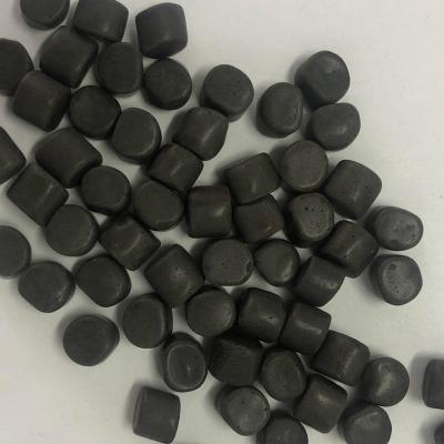 China High Density Low Consumption Black Color Wear Proof Ceramic Grinding Media For Workpiece Rust Removal In Black Color for sale