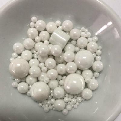 China Low Consumer China Supplier 0.05-10mm 95% High Density Zirconia Beads / Zirconia Ceramic Ball Grinding Media for sale