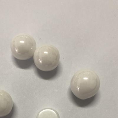 China Low Consumption High Density Ball Shape Zirconia Beads For Gold Oil Painting And Jewelry Use for sale