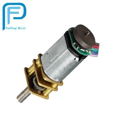 China drip proof micro dc geared motor 3V 1000rpm 80g.cm PFM-12P for auto light for sale