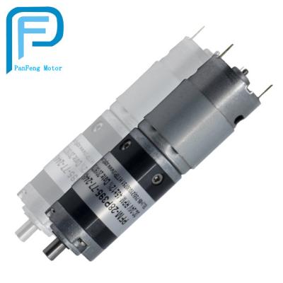 China Drip Proof DC Motor with Planetary Gear PF-28P Diameter 28mm for Camara Diamond Cutting Hand Tools and ATM Machine High Torque High Speed for sale