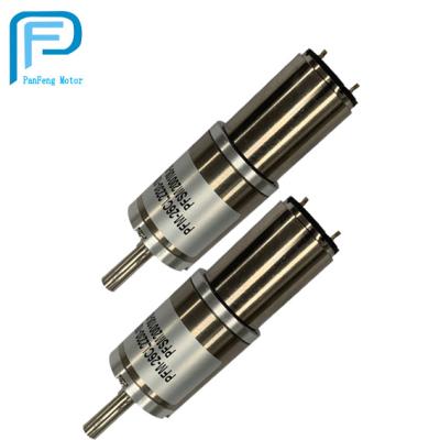 China drip-proof dc geared johnson motor with coreless motor no cogging time PFM-26P long life for robotics for sale