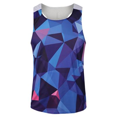 China QUICK DRY Running sleeveless shirt Marathon Vest Singlet for sale