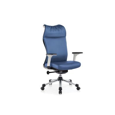 China Ergonomic Modern Office Chair Leather Venue Executive Meeting Swivel Chair for sale