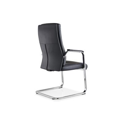 China 2021 Modern Simplicity Modern Leather Chair Black Comfortable Ergonomic Chairs for sale