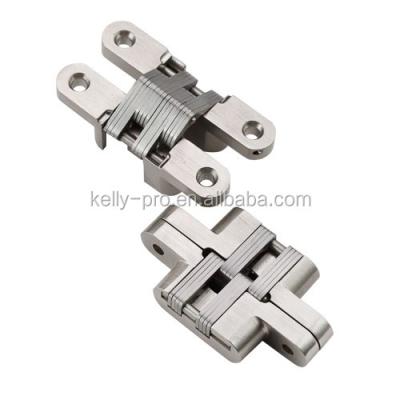 China Hinges open full 180Â ° and are a Single Action Hinge Cabinet Concealed Hinges Stainless Steel Hinges Invisible Wooden Door Concealed Cabinet Hinge for sale