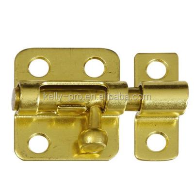 China Exterior Mount For Easy Installation 2 Inch Slide Security Brass Barrel Bolt Clasp, Straight Cranked Neck Door Lock Latch, Exterior Door Security Door Hook Lock Bolt for sale