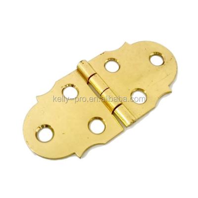 China For Use On Desks Open Wooden Box Hinge Small Miniature Decorative Hinge for sale