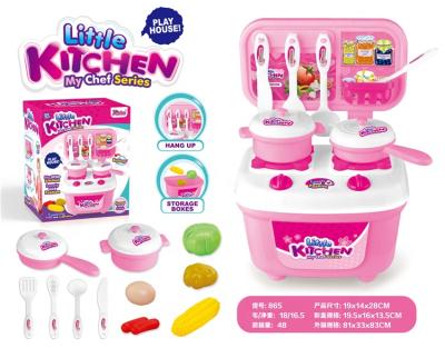 China Kids Cooking 2020 Hot Sale Kitchen Game Small Funny Toy Cooking Game Set For Children for sale