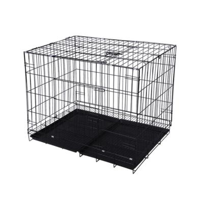 China Jaulas De Perros Wholesale Indoor Outdoor Stocked Dog Kennel Pet Cage For Sale Metal Pet Cages Large Dog Cage for sale