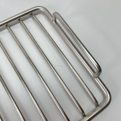 China Custom Professional Easily Cleaned Gas Grill 304 Stainless Steel BBQ Rack BBQ Grill Accessories Replacement Parts for sale