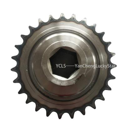 China Harvester Machine Spare Parts Sprocket For Kubota Combine Harvester DC105 Model for sale