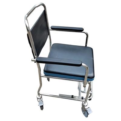 China Modern minimalist outdoor elderly leisure travel wheelchair stainless steel chair frame welding and processing customization. for sale