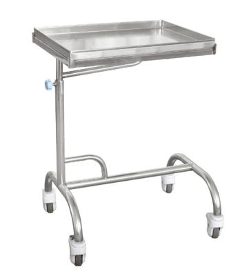 China China Durable High Quality Medical Stainless Steel Operating Table Instrument Trolley Wheeled Trolley for sale