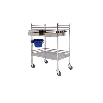 China High Quality Customized Wheeled Storage/Stainless Steel Cart Restaurant Medical Shelf Cart for sale