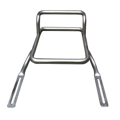 China Customized stainless steel armrests stainless steel office chair with good quality for motorcycle for sale