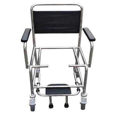 China Modern Customized Customized Stainless Steel Metal Bath Chair For Bathing For Old Man for sale