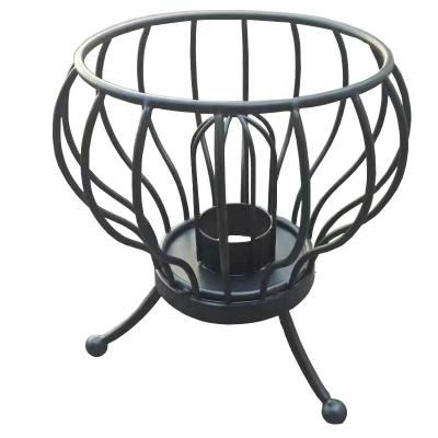 China Factory Customized Metal Metal Basket For Electric Salt Decor Lamp Candle Warmer for sale