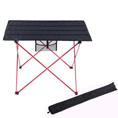 China Contemporary specially designed for outdoor ultralight portable aluminum alloy folding table picnic camping barbecue stall table and chairs for sale