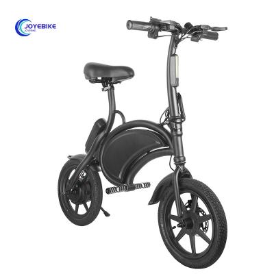 China Aluminum alloy Joyebike EU scooter folding electric bike warehous with Seat 25KM/H max speed for adults for sale