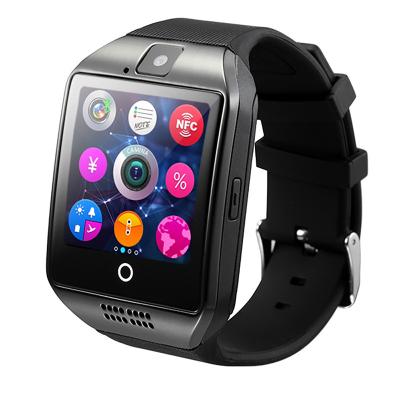 China Mini 2018 New High Quality Smart Watch, Q18 Wristwatch Mobile Phone Curved Screen Pedometer BT Smart Watch For Smart Phone for sale