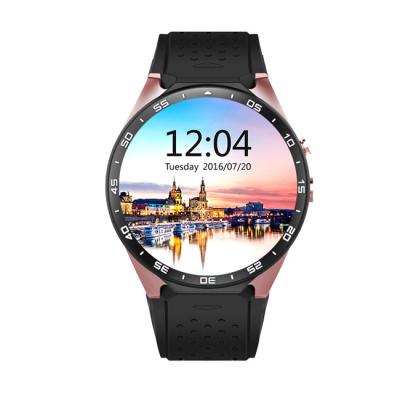 China Mini New Arrival Factory Wholesale Wifi 4G 3G Smart Men's Watch Android KW88 Smart Watch For Man for sale