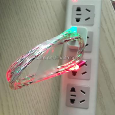 China Mobile phone types hot cheap led usb cable,promotion sync data usb cable charger led micro usb cable for sale