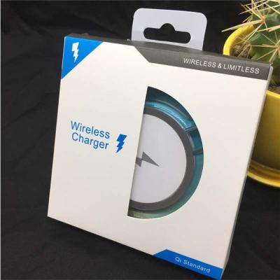 China 2017 New Factory Wholesale Cheap Universal Mobile Phone QI Fast Wireless Charger For iPhone 8 Fast Wireless Charger for sale