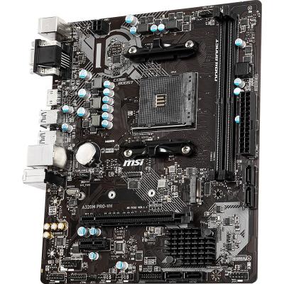 China Hot Selling Product Am4 PRO Socket A320M Desktop Motherboard For Gaming Desktop for sale